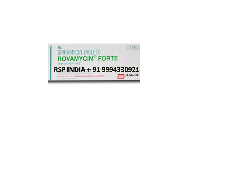 Rovamycin Forte Tab Ravi Specialities Pharma Pvt Ltd Ramalinganagar South Trichy Tamil Nadu Rovamycin Forte Tab Ravi Specialities Pharma Pvt Ltd Ramalinganagar South Trichy Tamil Nadu